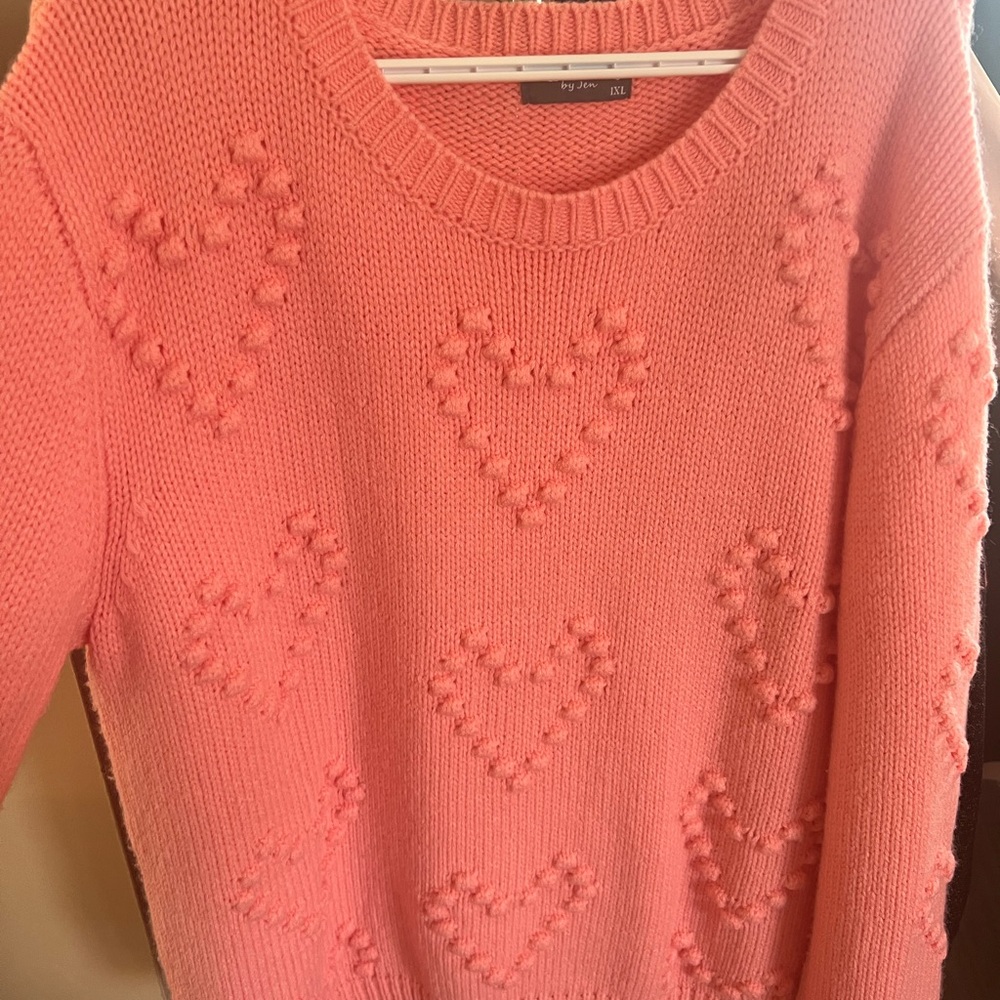 Heart Sweater Sweet Lovely by Jen